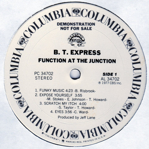 B.T. Express - Function At The Junction (VG+) (Vinyl LP)
