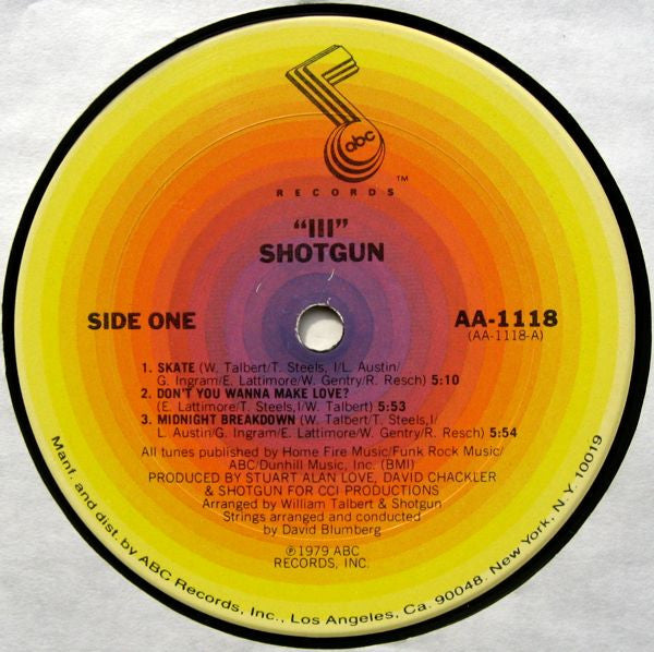 Shotgun  - Shotgun III (VG) (Vinyl LP)