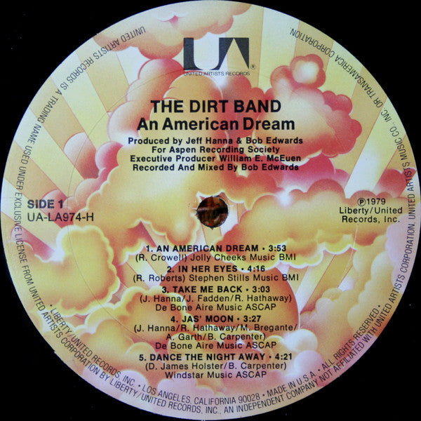 Dirt Band - An American Dream (VG+) (Vinyl LP)