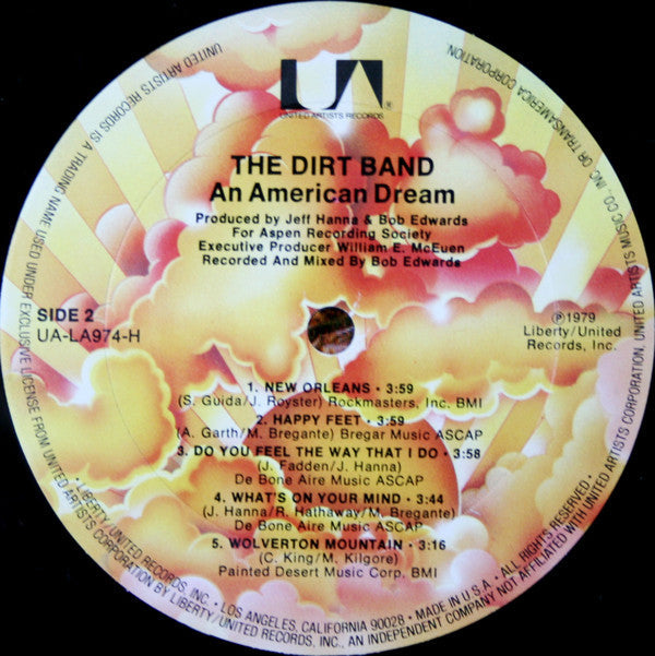 Dirt Band - An American Dream (VG+) (Vinyl LP)