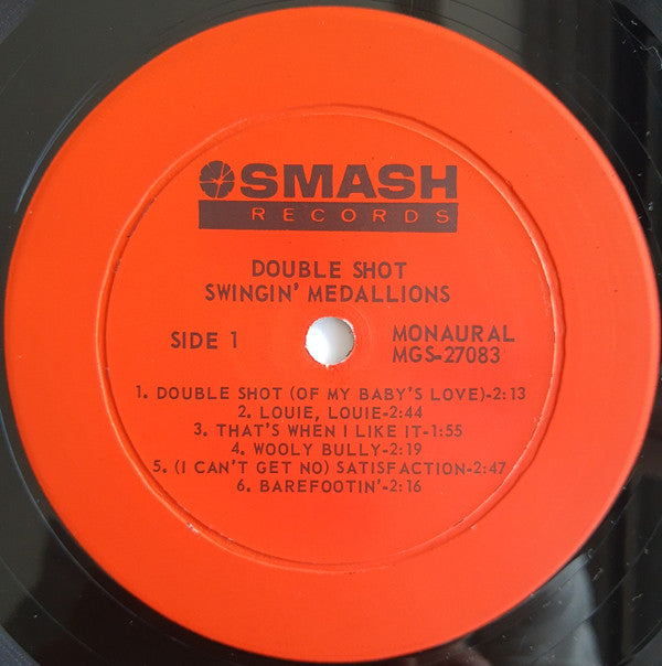 Swingin' Medallions - Double Shot (Of My Baby's Love) (VG) (Vinyl LP)