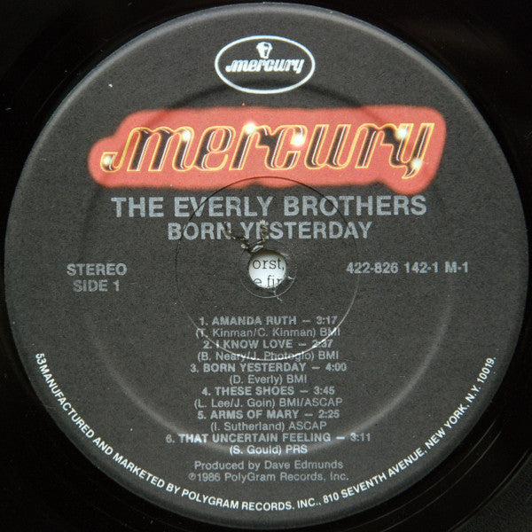 Everly Brothers - Born Yesterday (Vinyl, M) (Vinyl LP)