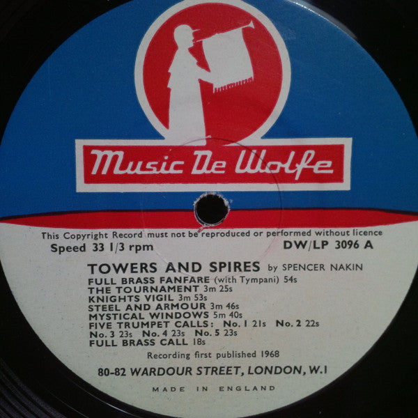 Nakin, Spencer - Towers And Spires (VG) (Vinyl LP)