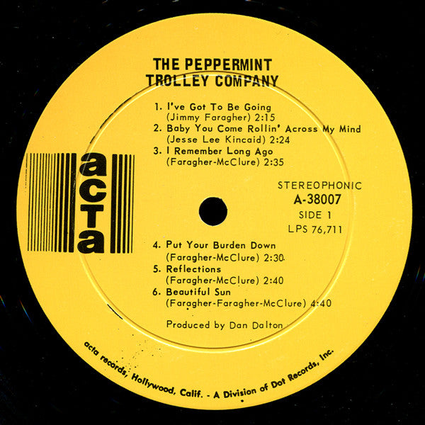 Peppermint Trolley Company - The Peppermint Trolley Company (VG+) (Vinyl LP)
