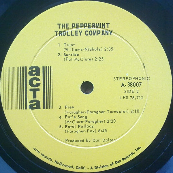Peppermint Trolley Company - The Peppermint Trolley Company (VG+) (Vinyl LP)