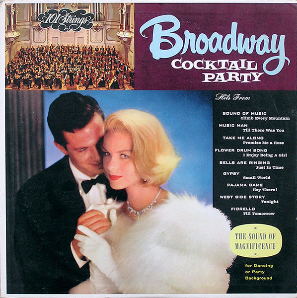 101 Strings - Broadway Cocktail Party (VG) (Vinyl LP)