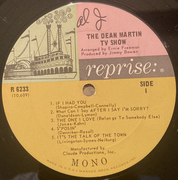 Martin, Dean - The Dean Martin TV Show (VG) (Vinyl LP)