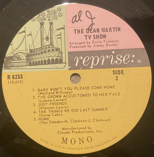 Martin, Dean - The Dean Martin TV Show (VG) (Vinyl LP)