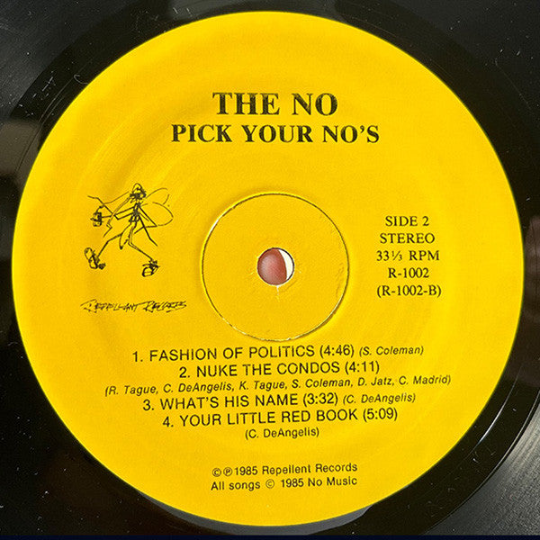 No - Pick Your No's (VG+) (Vinyl LP)