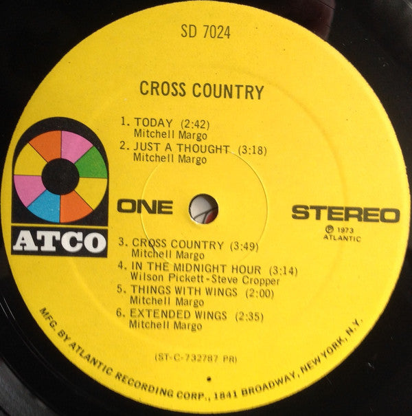 Cross Country - Cross Country (VG+) (Vinyl LP)