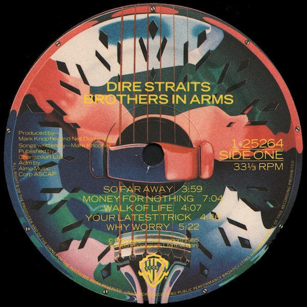 Dire Straits - Brothers In Arms (Vinyl, VG+) (Vinyl LP)