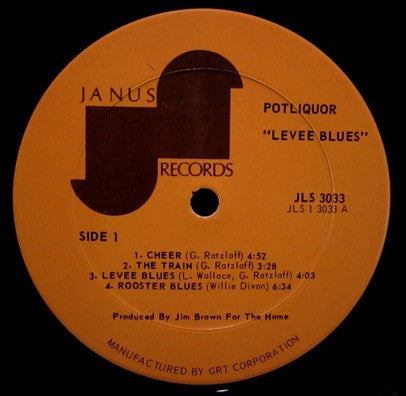 Potliquor - Levee Blues (VG) (Vinyl LP)