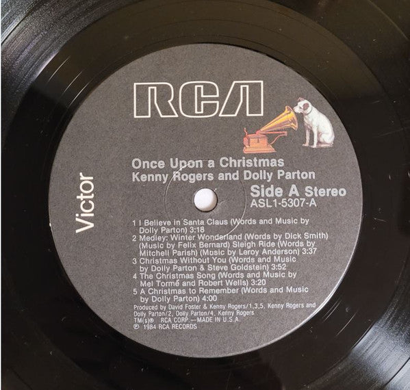 Rogers, Kenny & Dolly - Once Upon A Christmas (Vinyl, M) (Vinyl LP)