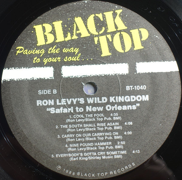 Ron Levy's Wild Kingdom - Safari To New Orleans (VG+) (Vinyl LP)