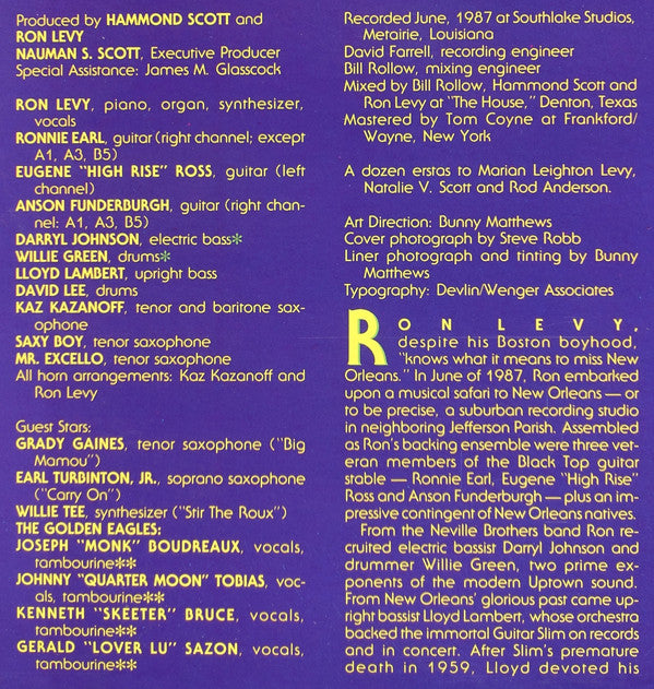 Ron Levy's Wild Kingdom - Safari To New Orleans (VG+) (Vinyl LP)