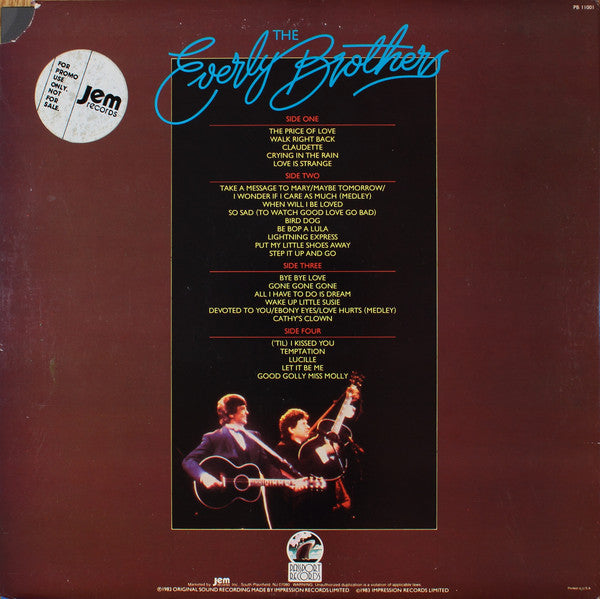 Everly Brothers - Reunion Concert (NM or M-) (Vinyl LP)