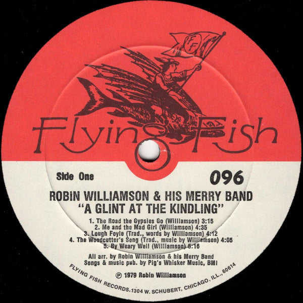 Williamson, Robin & His Merry Band - A Glint At The Kindling (VG) (Vinyl LP)