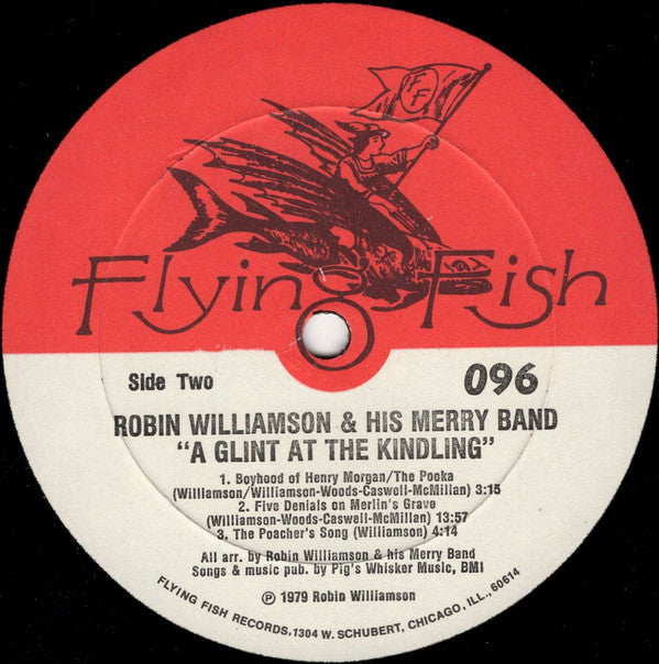 Williamson, Robin & His Merry Band - A Glint At The Kindling (VG) (Vinyl LP)