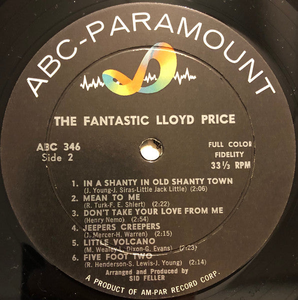 Price, Lloyd - The Fantastic Lloyd Price (VG+) (Vinyl LP)