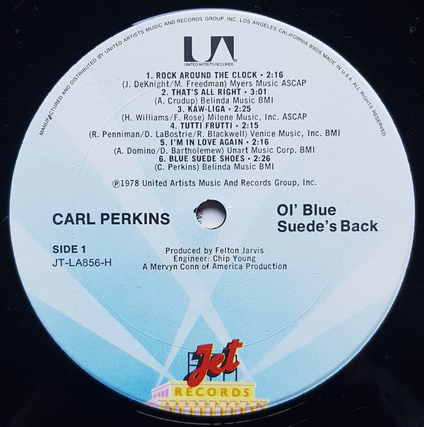 Perkins, Carl - Ol' Blue Suede's Back (Vinyl, VG+) (Vinyl LP)