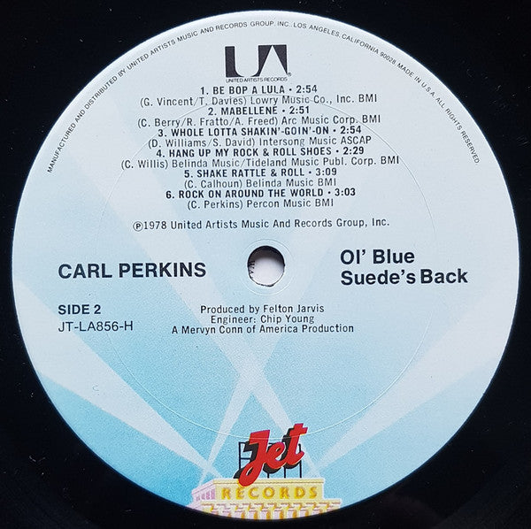 Perkins, Carl - Ol' Blue Suede's Back (Vinyl, VG+) (Vinyl LP)