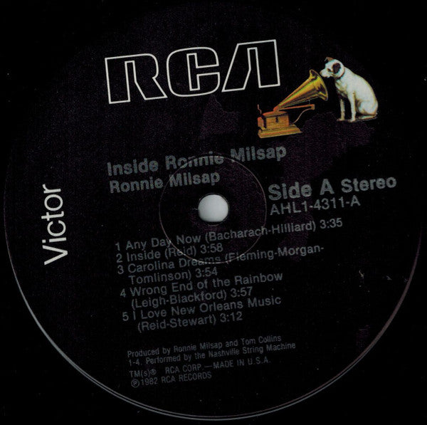 Milsap, Ronnie - Inside (Vinyl, VG+) (Vinyl LP)