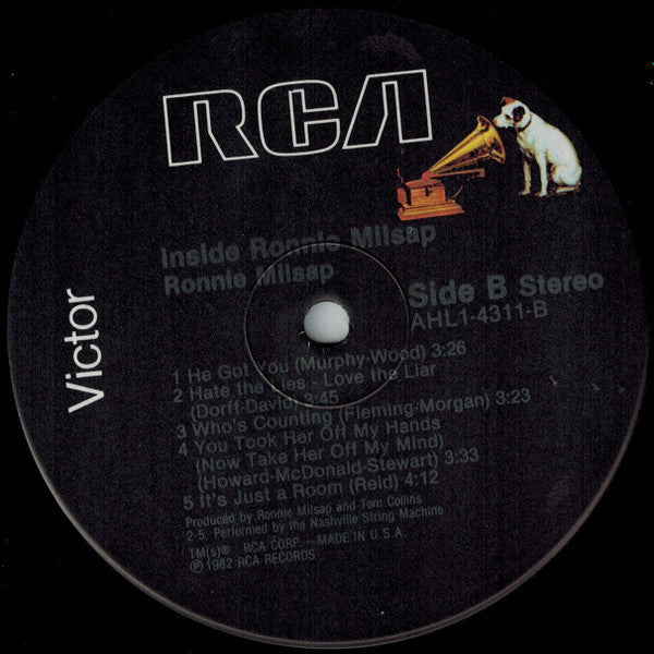 Milsap, Ronnie - Inside (Vinyl, VG+) (Vinyl LP)