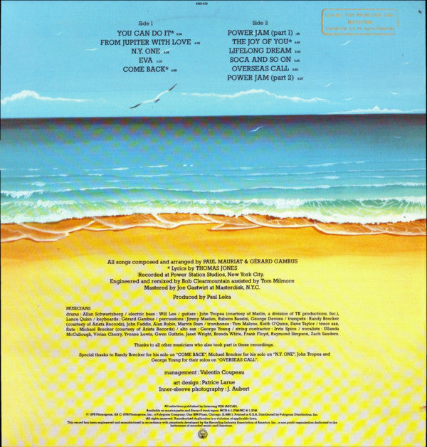 Mauriat, Paul Plus - Overseas Call (Vinyl, NM or M-) (Vinyl LP)