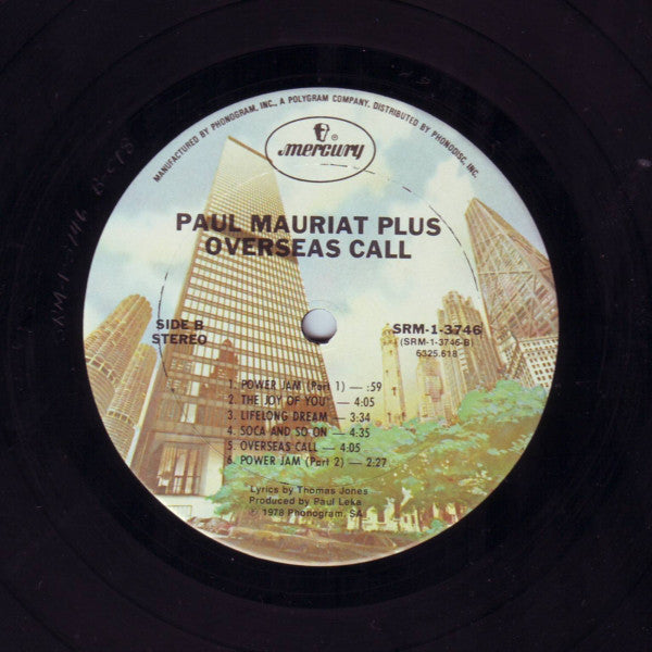 Mauriat, Paul Plus - Overseas Call (Vinyl, NM or M-) (Vinyl LP)