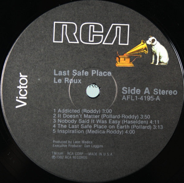 Le Roux - Last Safe Place (VG) (Vinyl LP)