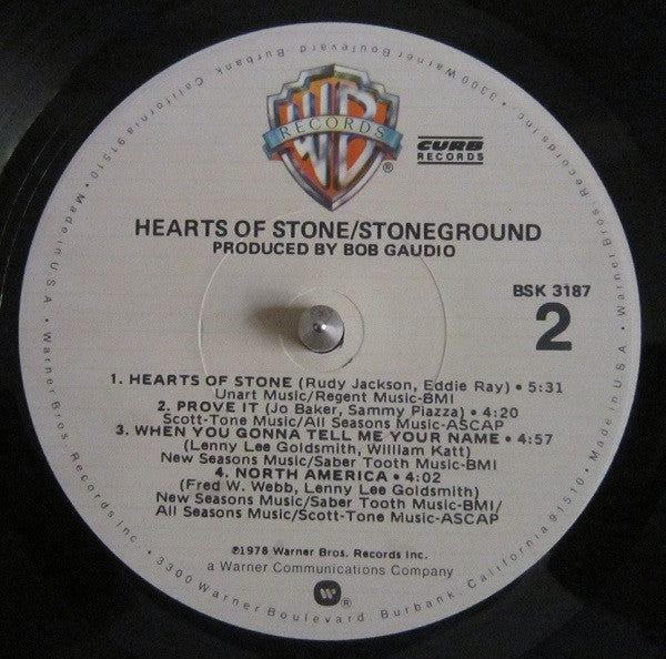 Stoneground - Hearts Of Stone (VG+) (Vinyl LP)