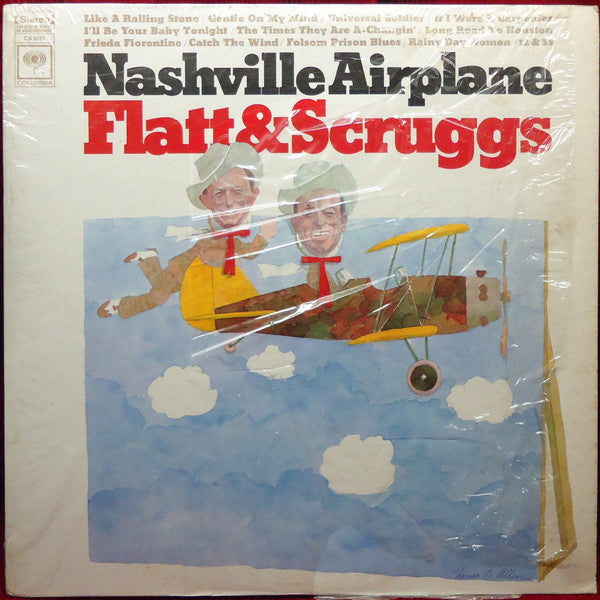 Flatt & Scruggs - Nashville Airplane (VG) (Vinyl LP)