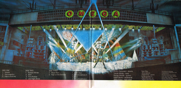 Omega  - Live At The Kisstadion (VG) (Vinyl LP)