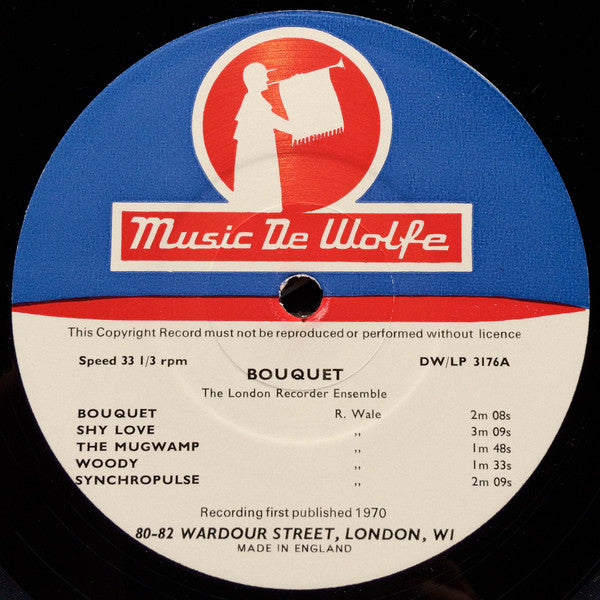 London Recorder Ensemble - Bouquet (VG) (Vinyl LP)