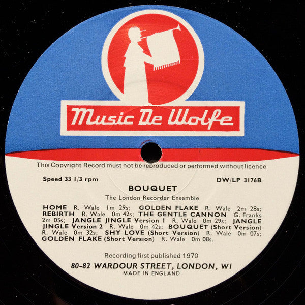 London Recorder Ensemble - Bouquet (VG) (Vinyl LP)