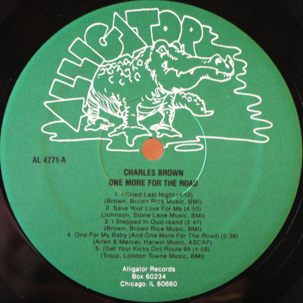 Brown, Charles - One More For The Road (Vinyl, VG+) (Vinyl LP)