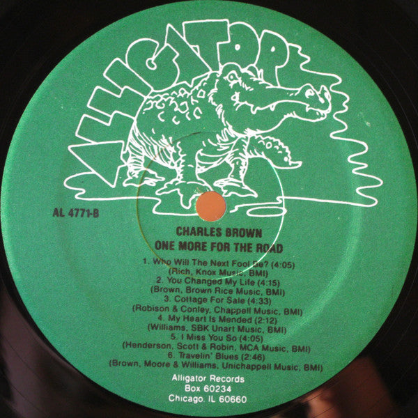 Brown, Charles - One More For The Road (Vinyl, VG+) (Vinyl LP)