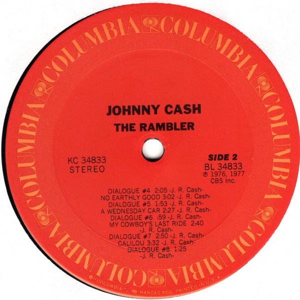 Cash, Johnny - The Rambler (Vinyl, VG+) (Vinyl LP)