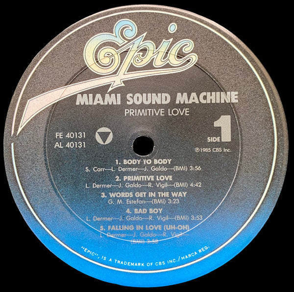 Miami Sound Machine - Primitive Love (VG+) (Vinyl LP)
