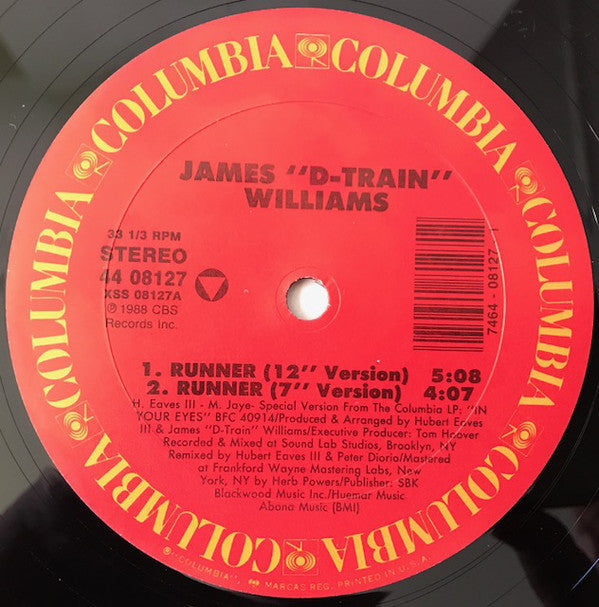 Williams, James D-Train - Runner (VG+) (Vinyl LP)