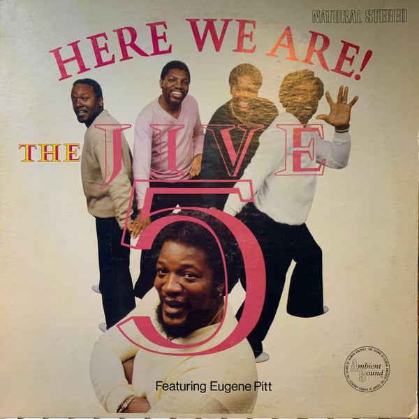 Jive 5 Featuring Eugene Pitt - Here We Are! (VG+) (Vinyl LP)