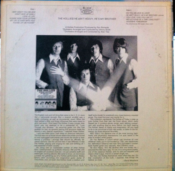 Hollies - He Ain't Heavy, He's My Brother (VG) (Vinyl LP)