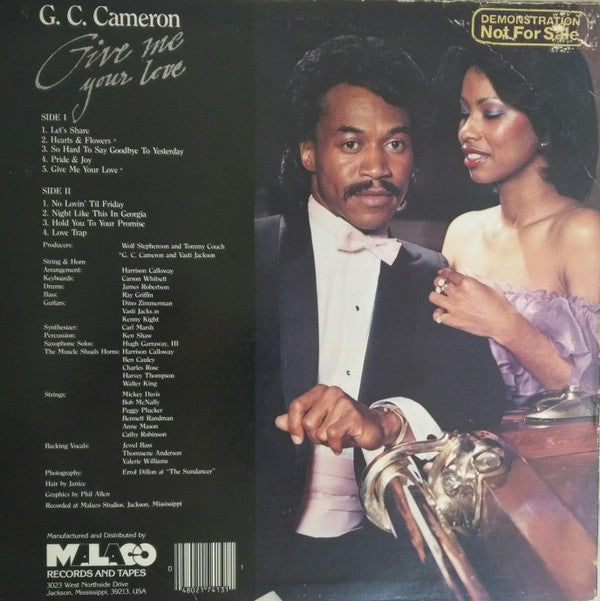 Cameron, G.C. - Give Me Your Love (VG) (Vinyl LP)