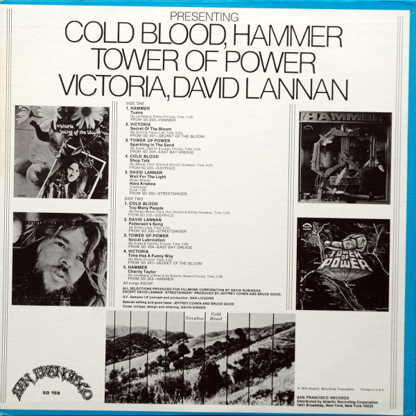 Various - San Francisco Sampler - Fall 1970 (VG) (Vinyl LP)
