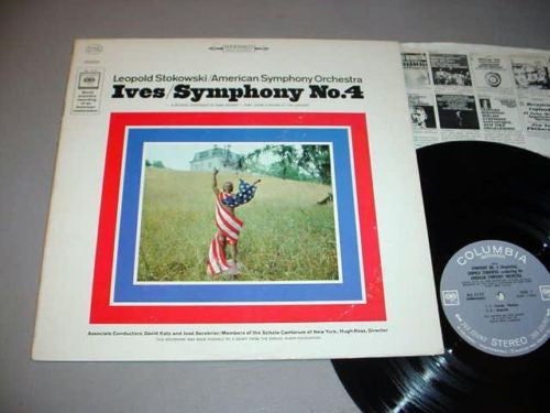 Stokowski / American Symphony Orchestra - Ives - Symphony No. 4 (NM or M-) (Vinyl LP)