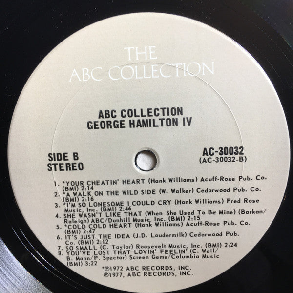Hamilton IV, George - The ABC Collection (VG+) (Vinyl LP)