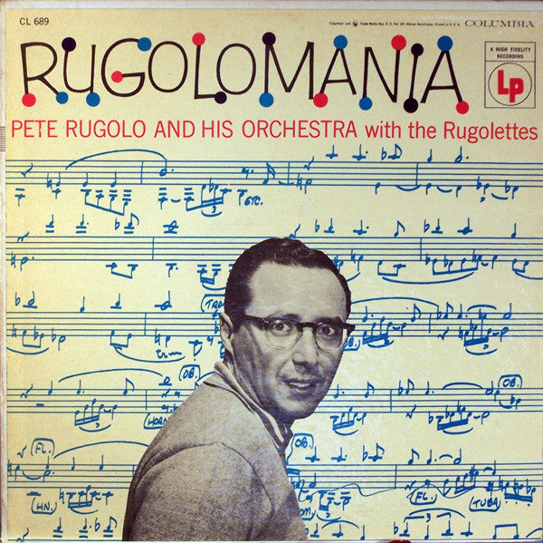 Rugolo, Pete Orchestra With The Rugolettes - Rugolomania (VG) (Vinyl LP)