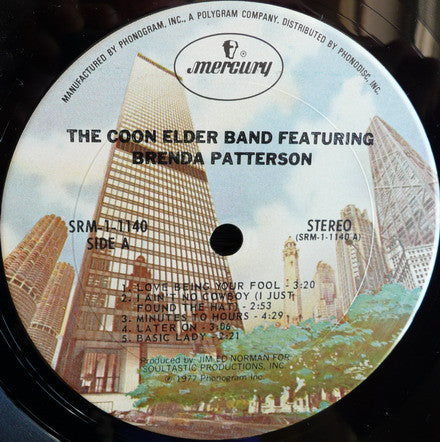 Coon Elder Band Featuring Brenda Patterson - The Coon Elder Band Featuring Brenda Patterson (VG+) (Vinyl LP)