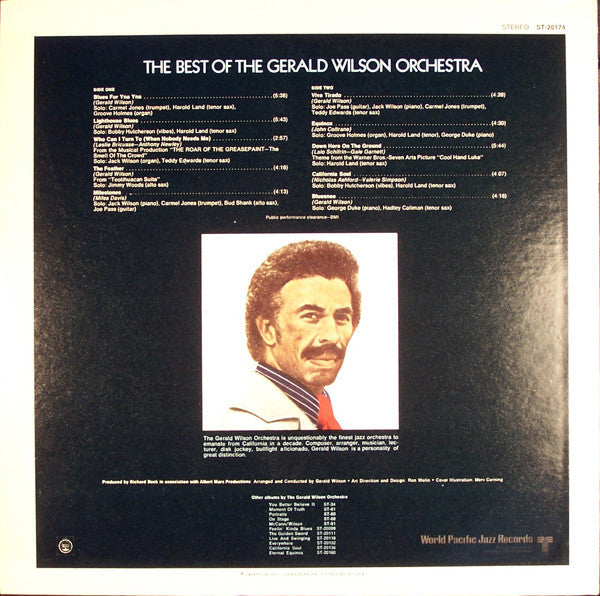 Wilson, Gerald Orchestra - The Best Of The Gerald Wilson Orchestra (VG) (Vinyl LP)