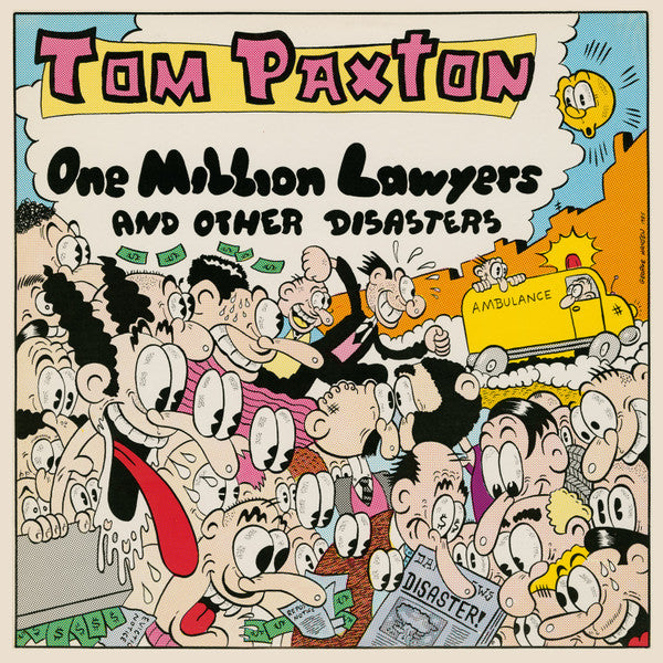 Paxton,Tom - One Million Lawyers And Other Disasters (VG+) (Vinyl LP)